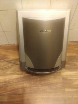 Sharper Image Subwoofer for entertainment center