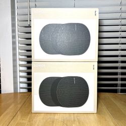 2x Sonos Era 300s (Black) Brand New Sealed Includes Warranty, 