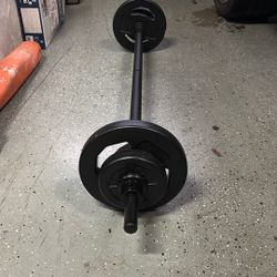 Beach Body Bar And Weights