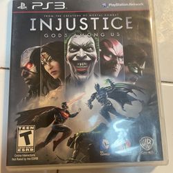 PS3 Injustice Gods Among Us