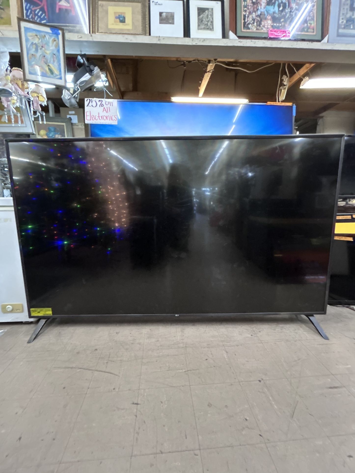 HUGE 86-Inch LG 4K Smart UHD TV (UN8570PUC) w/ Stand | 120Hz Gaming, Dolby Vision