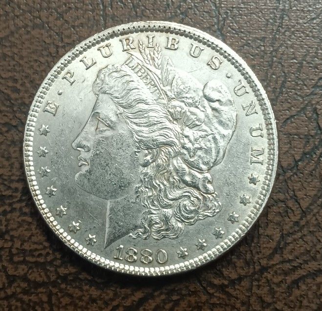 1880-P Morgan Silver Dollar
