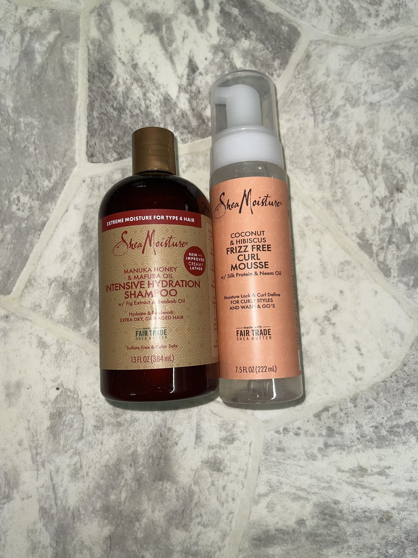 Shea moisture Shampoo And Mousse