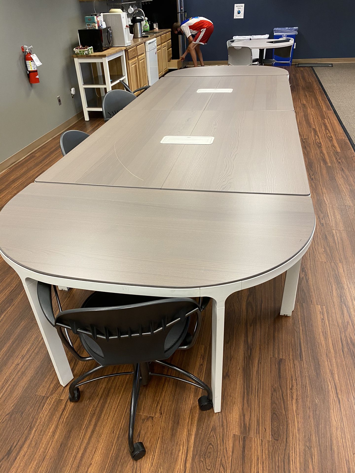 Conferences room table - IKEA Bekant conference table