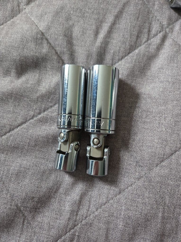 S-K  3/8" SPARK PLUG SOCKETS W/ELBOW