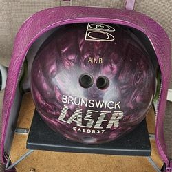 Bowling Ball with Carrying Case