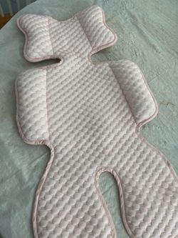 Pink stroller cooling liner