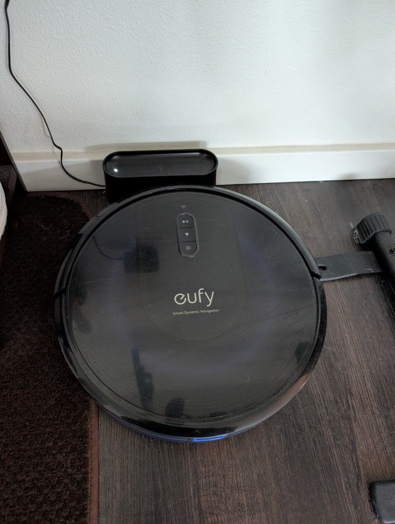 Robot vacuum, great for keeping your floors clean!