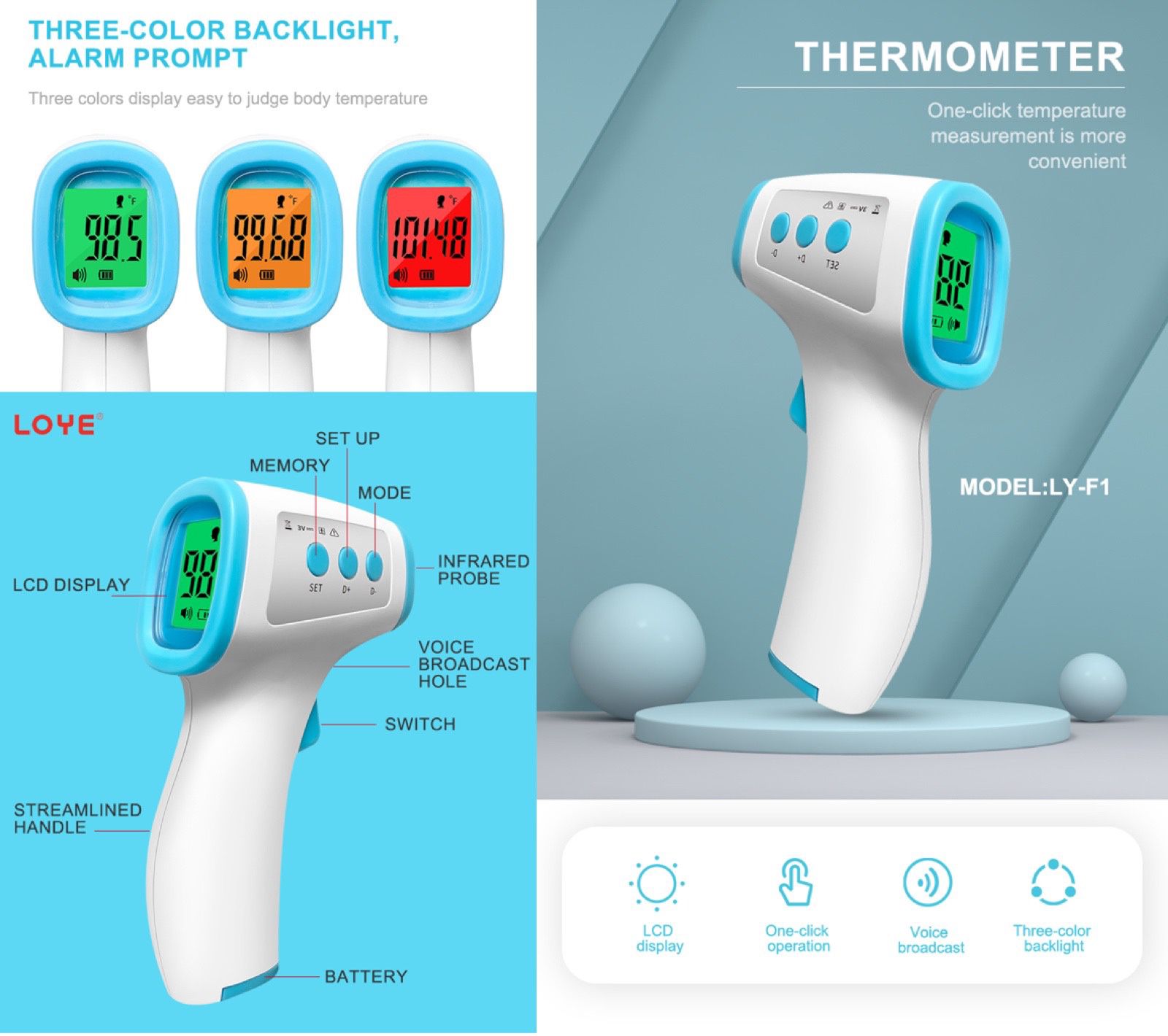 Brand New Contactless Thermometer