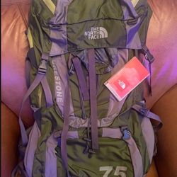 New With Tags. The North Face Crestone 75 backpacking Backpack. 