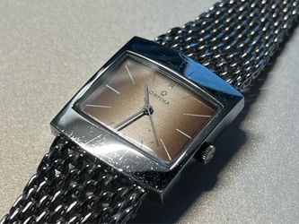Vintage ORFINA Swiss 17J Manual Wind Watch 32mm Moblot Mesh Bracelet Project
