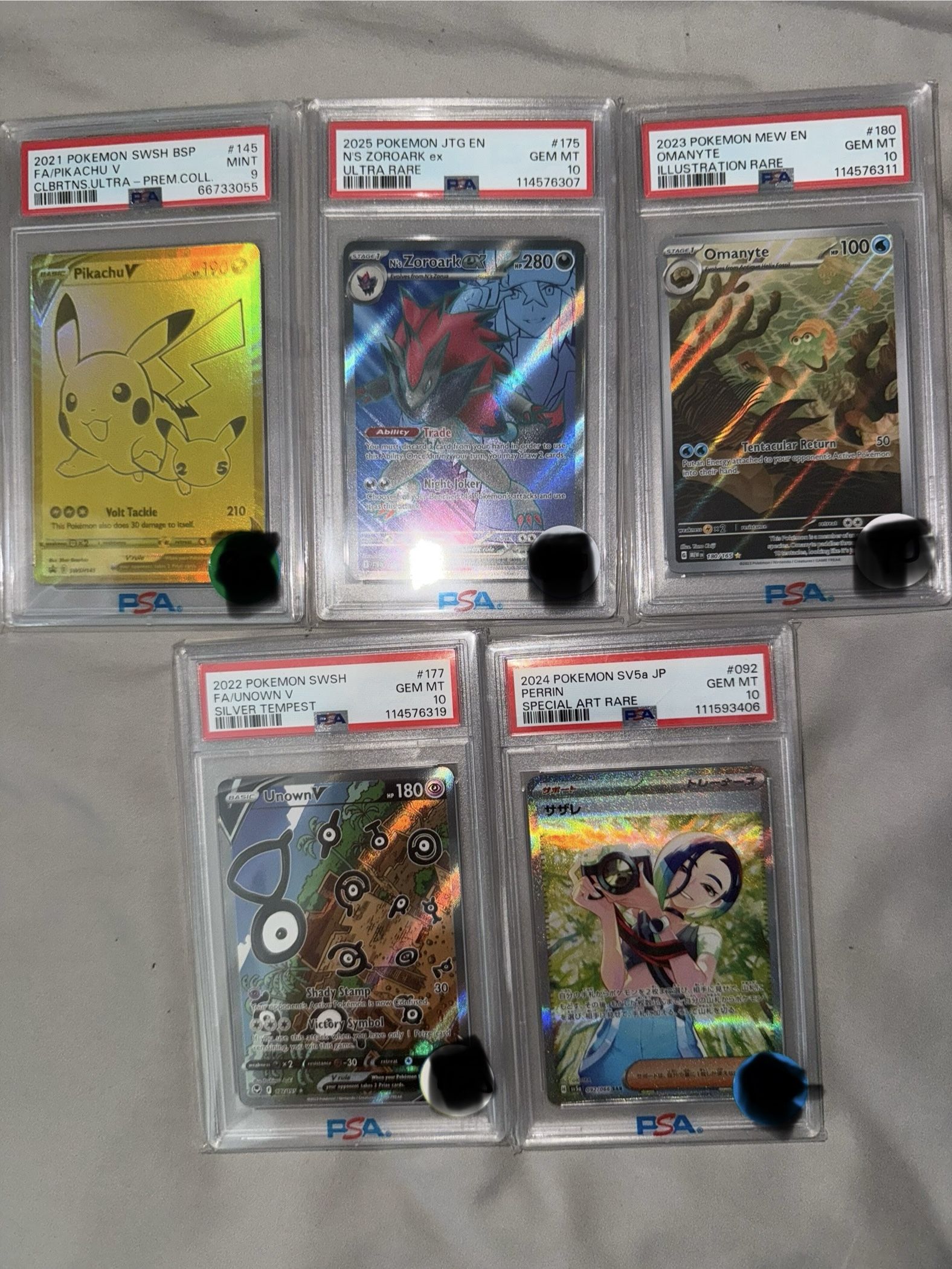 PSA Pokemon Lot