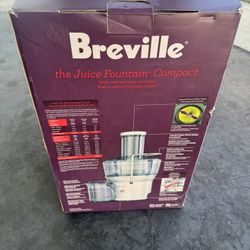 Juice Fountain Compact Breville New $40