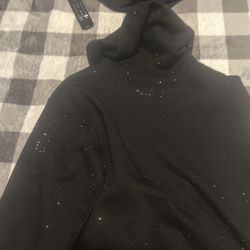 Vvs Spider Hoodie Rhinestone