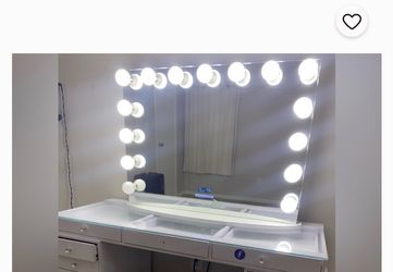 Impressions vanity mirror and 3 drawers