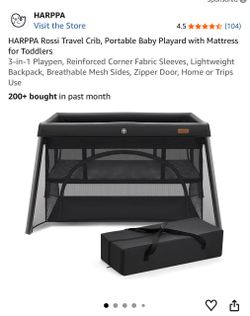 Pack and play travel crib
