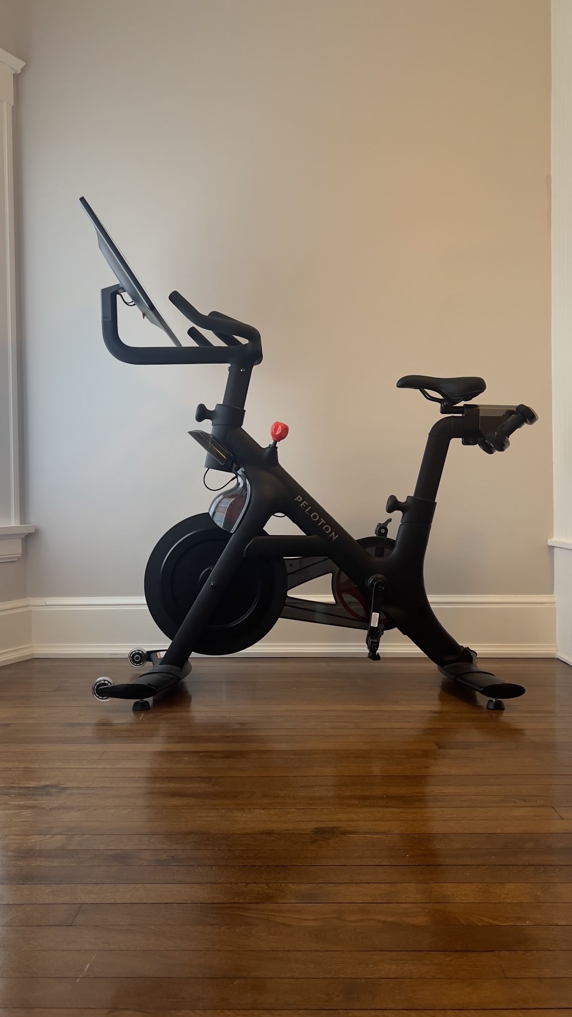 Peloton Bike+ with accessories