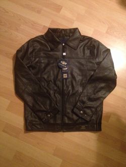 Leather jacket