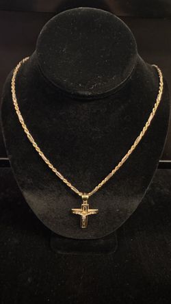 14K Gold Figarope Neckalce 19grms 2mm 24” long no trades pick up in Tacoma FIRM PRICE