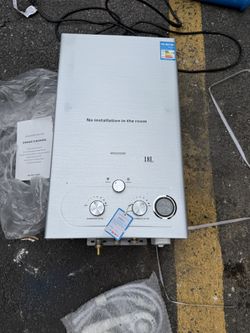 18L Tankless Water Heater Propane, on-Demand Instant Hot Propane Gas Water Heater 4.8GPM