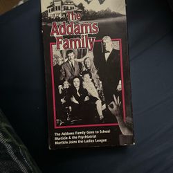 The Addams Family TV Show VHS