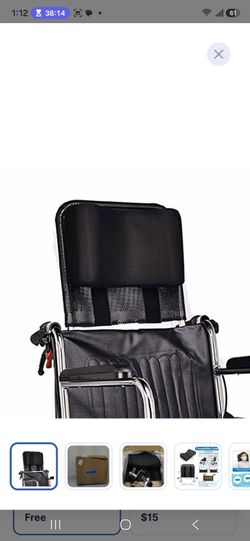Wheelchair headrest