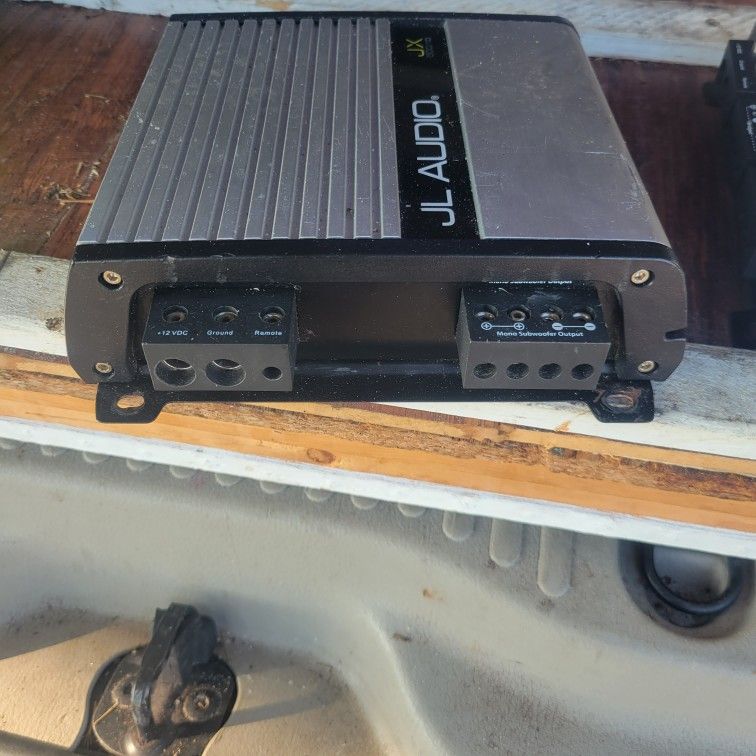 Jl Audio JX 500/1D JX 400/4D With RCB1 Bass Knob for Sale in Clearwater