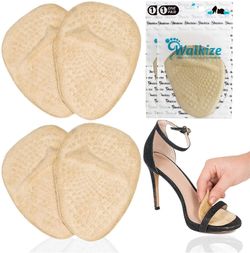 Shoe Inserts for Women | Ball of Foot Cushions (2 Pairs of Insoles) | For All Day Pain Relief and Comfort | One Size Fits All Metatarsal Foot Pads. Co