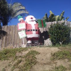 GIANT -  OVER 7 FOOT - SANTA CLAUS