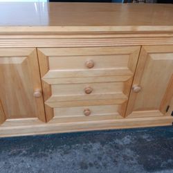 Wood Dresser/TV Stand 