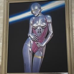 Silver Plated 80s wall decor 