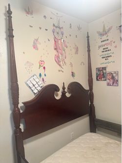 Queen size head board