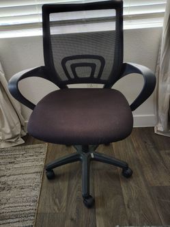 Mesh Office Chair – Rolling Desk Chair – Black