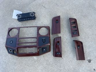 2008-2010 Ford F250 F350 Wood Grain Trim