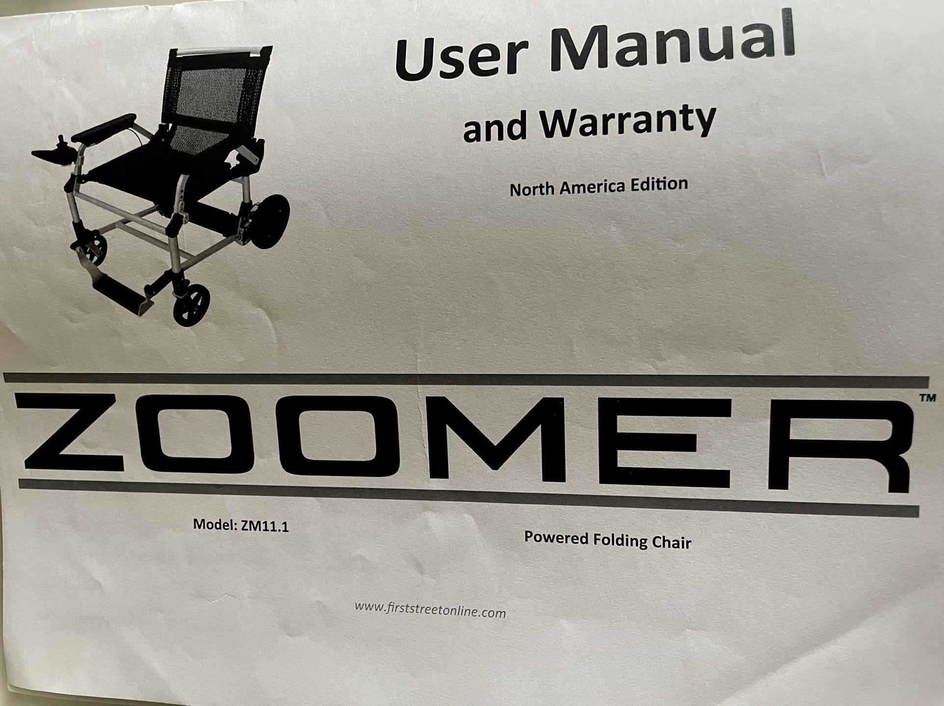 Zoomer Folding Powered Chair for Sale in Brooklyn, NY OfferUp