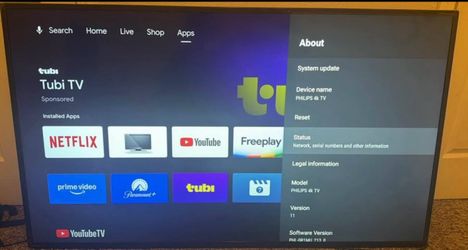 65 inch 4k TV