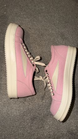 Canvas Rick Owen Light Pink 