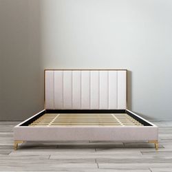 King bed frame / cama king velvet