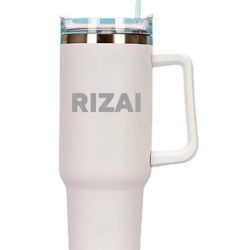 Brand New Tumblers – 5 Colors 🎨 RIZAI 40oz insulated Tumbler Stainless Steel with Handle. Smoothie Cup,Travel,Mug,Cold & hot,Water Bottle,Iced Coffee