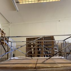 Brand New Silver Color Metal Coffee Table Frame Home Decoration