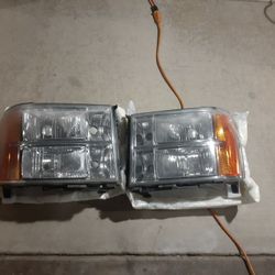 2010 to 2015 GMC Sierra Or Silverado Headlights 