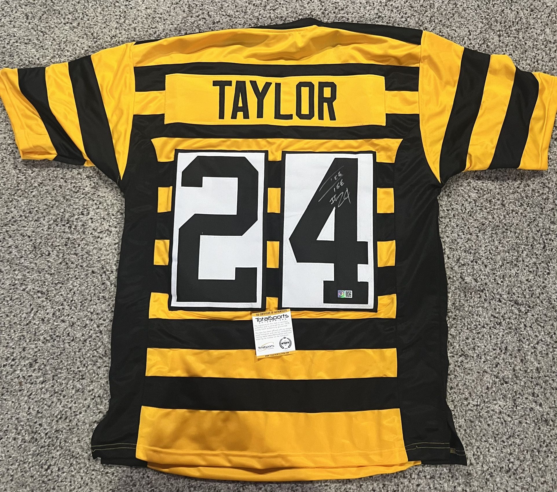 Ike Taylor Autographed Jersey