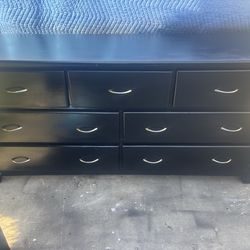 Black dresser