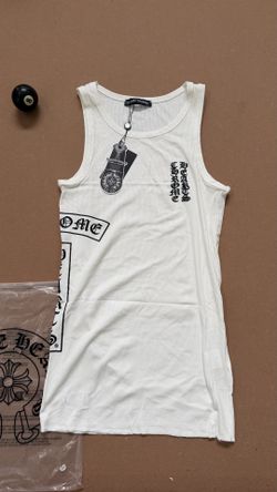 White chrome hearts Tank top