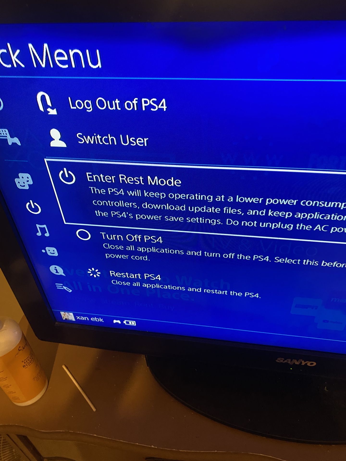PS4 With Controller