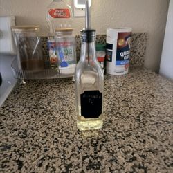 Glass Oil Bottle 