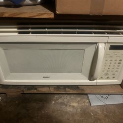Used White Range Microwave 