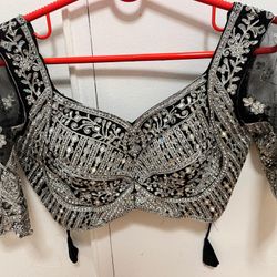 Black ready to Wear Saree Gown - brand New  🖤