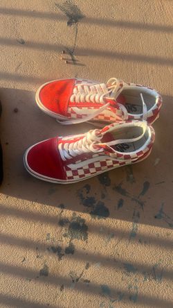 Red And White Checkered Vans