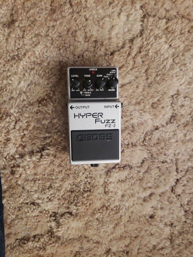 BOSS HYPER FUZZ FZ-2 Guitar Pedal